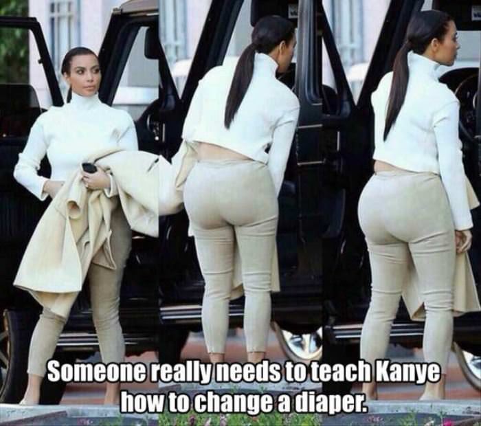 someone needs to teach kanye funny picture