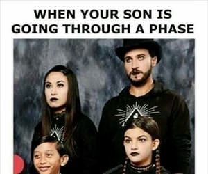 son is going through a phase