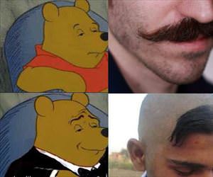 sophisticated mustache