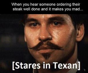 stares in texan
