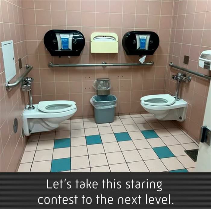 staring contest ... 2