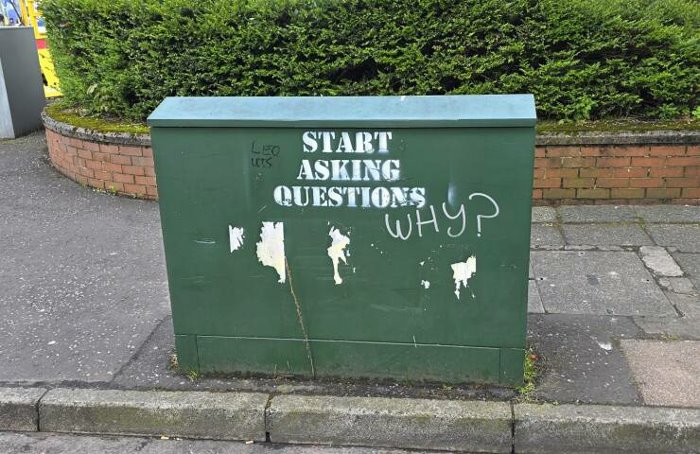 start asking questions