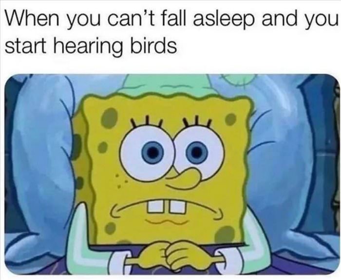 start falling asleep