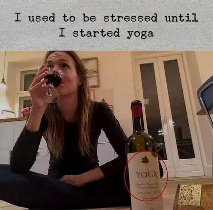 started to do yoga