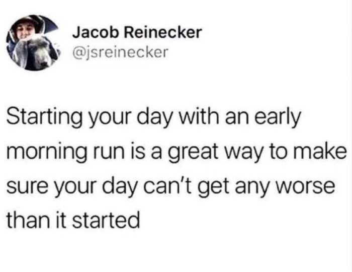 starting your day off