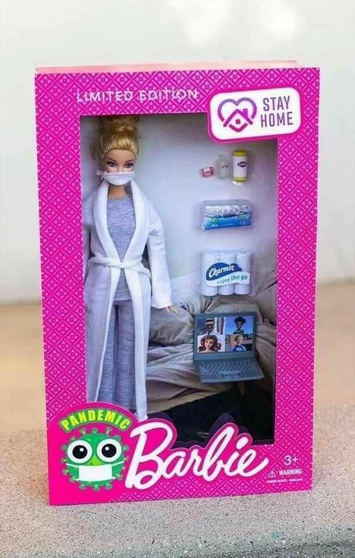 stay at home barbie