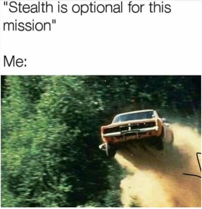 stealth is optional for this mission