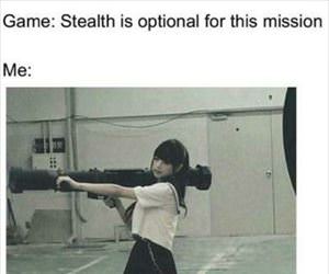 stealth is optional for this mission ... 2