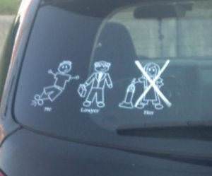Car Stick Family funny picture