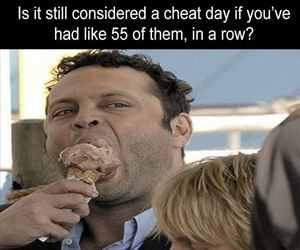 still a cheat day