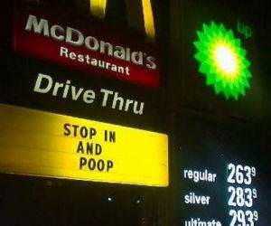 Stop and Poop funny picture