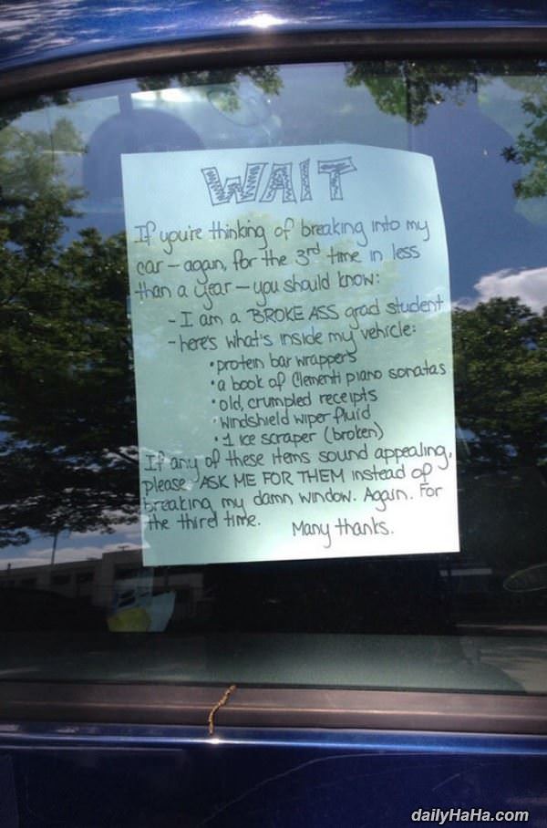 stop breaking in funny picture