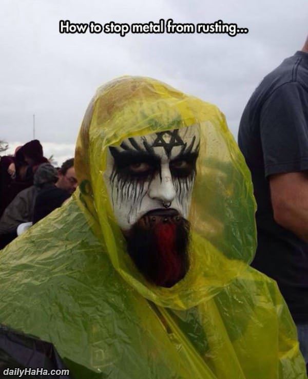 stop metal from rusting funny picture