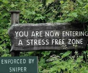 stress free zone