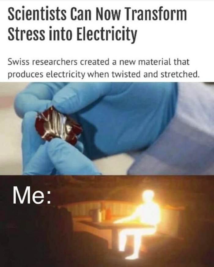 stress to electricity