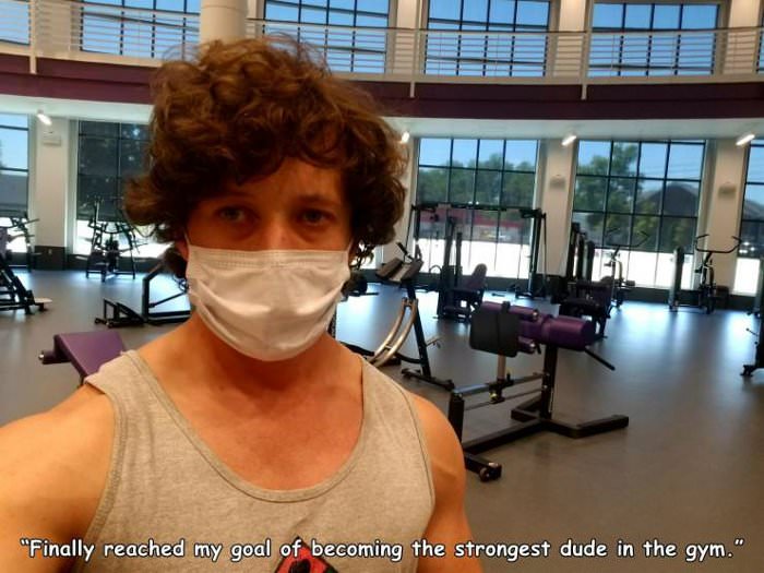 strongest in the gym