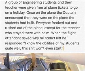 students plane