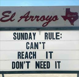sunday rule
