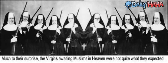 72 Virgins in Heaven