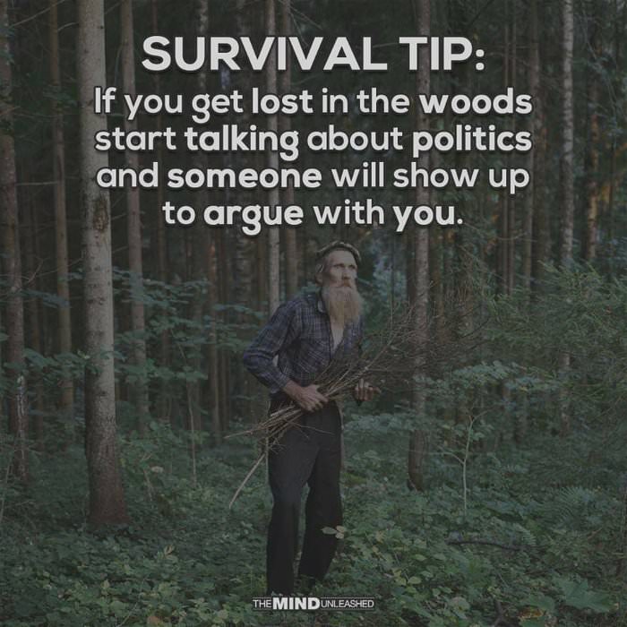 survival tip