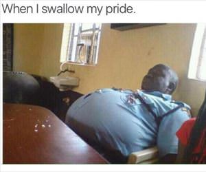 swallow my pride
