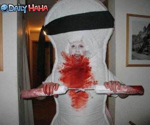 Tampon Man Funny Picture