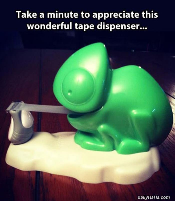 tape dispenser funny picture