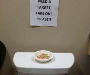 Potty Targets funny picture