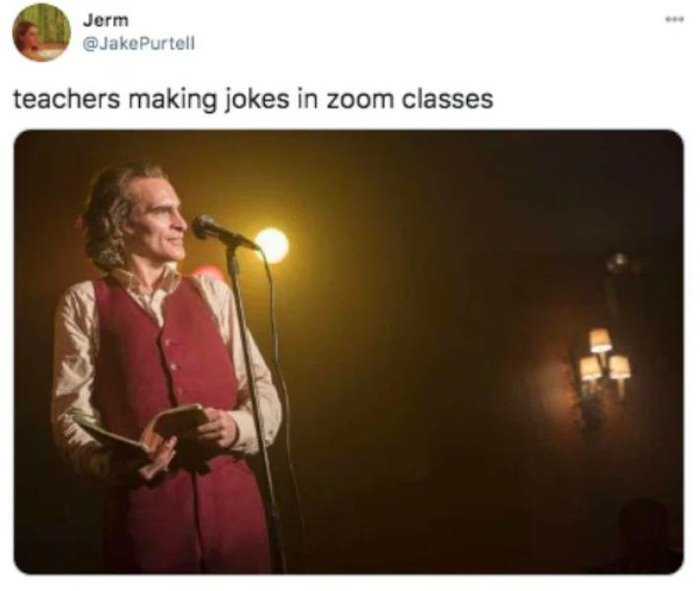 teachers making jokes