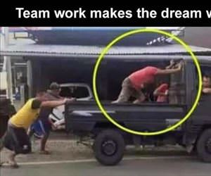 team work ... 2