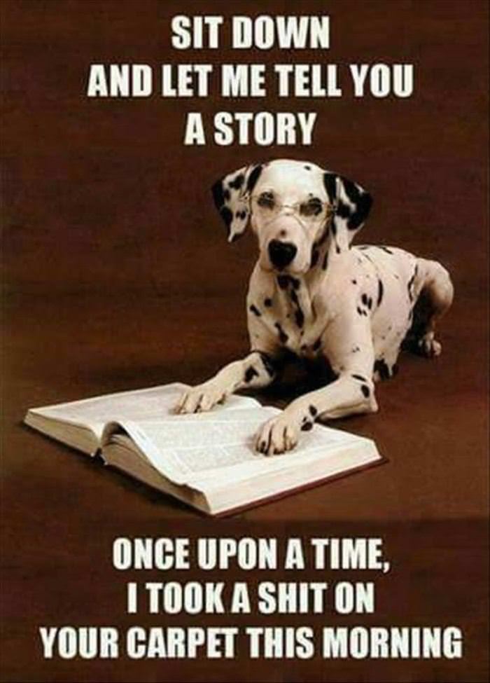 tell me a story funny picture