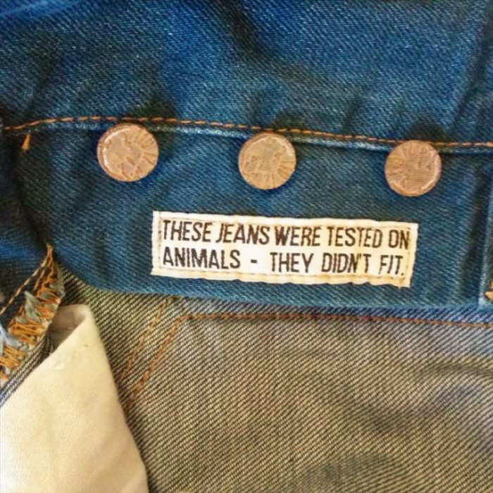 tested on animals ... 2