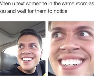 text someone in the same room as you funny picture