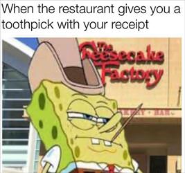 thanks for the toothpick