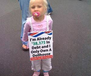 Already in Debt funny picture