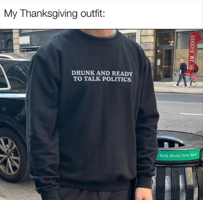 thanksgiving politics