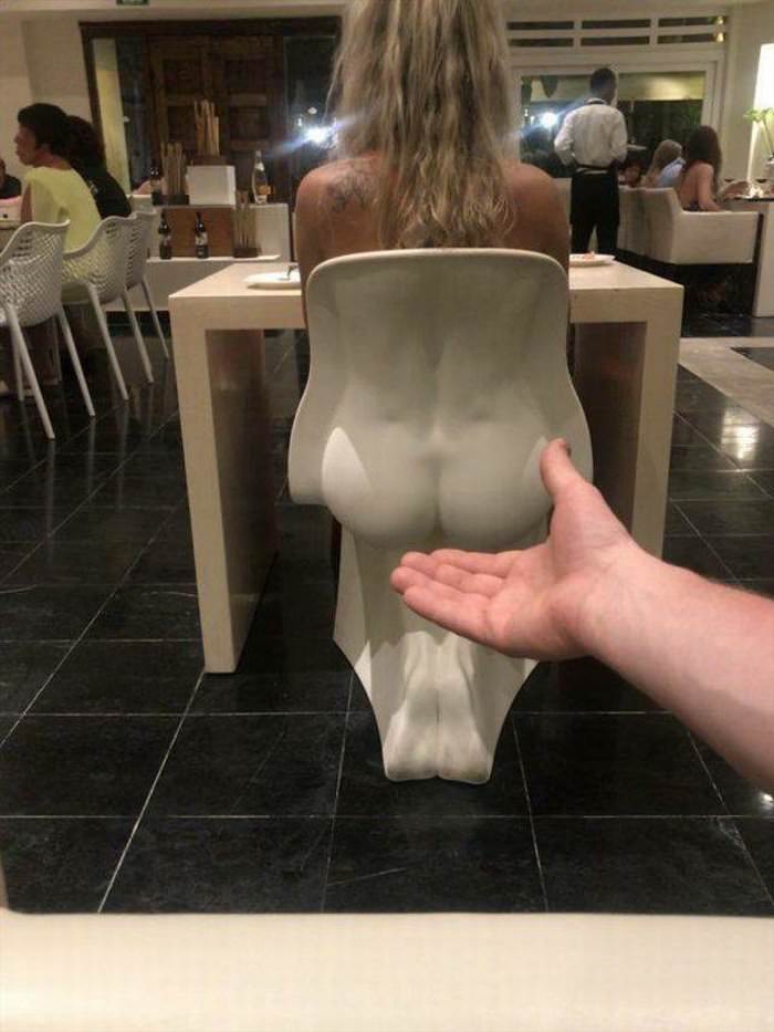 that is a weird chair