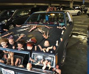 that  is a weird car funny picture