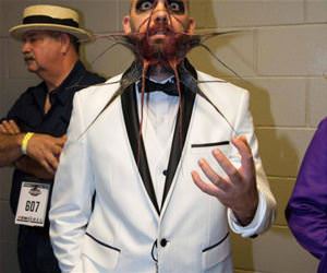 that is a crazy beard funny picture