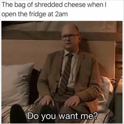 the bag of cheese