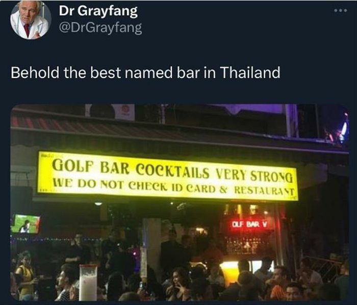 the best named bar