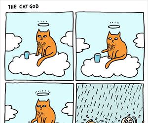 the cat god