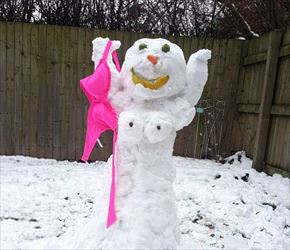 the coolest snowgirl