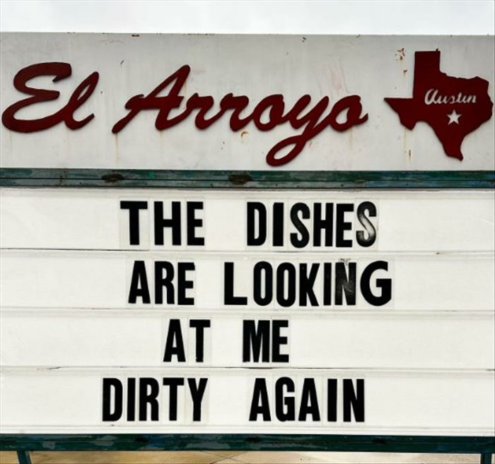 the dishes are looking