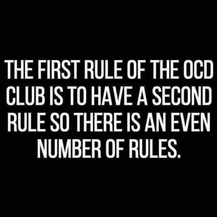 the first rule ... 2