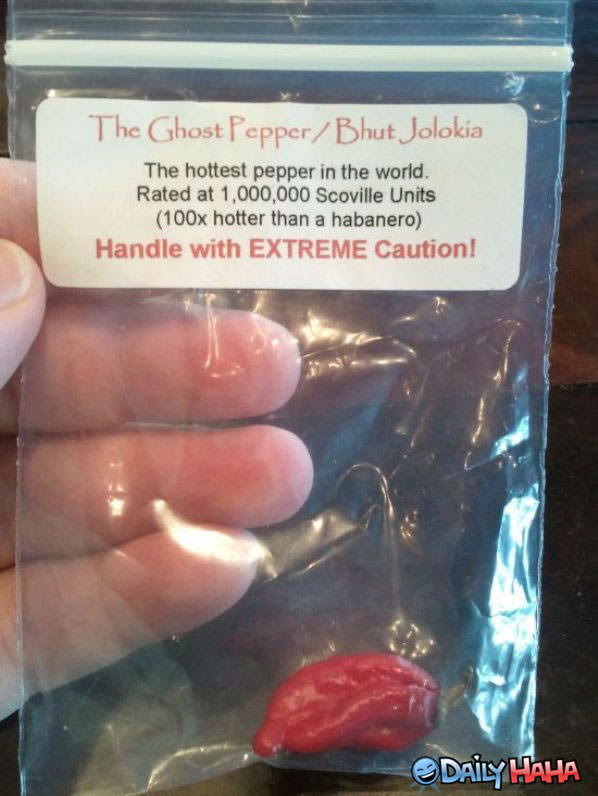 Ghost Pepper funny picture