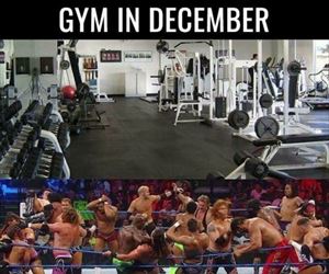 the gym