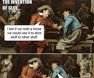 the invention of glue