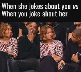 the joke was funny until