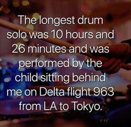 the longest drum solo